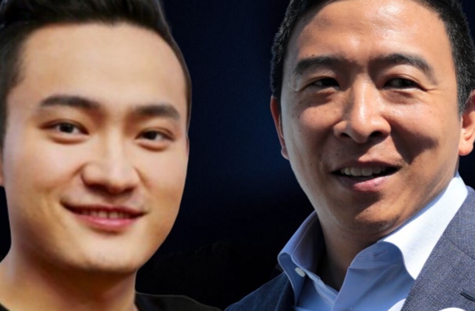 Justin Sun seeks Andrew Yang’s attention with another cryptocurrency UBI pitch