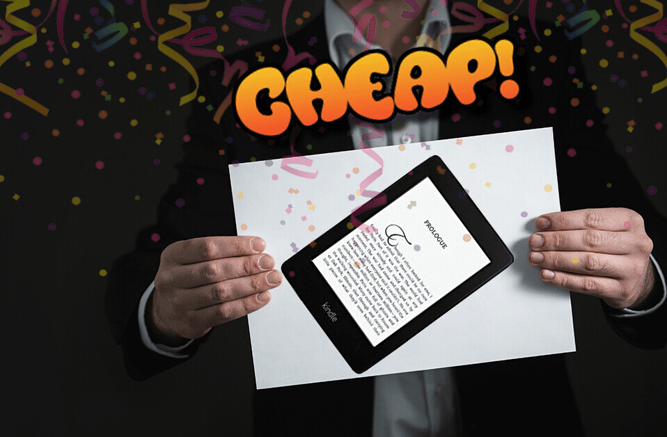 CHEAP: Read, you fools — the waterproof Kindle Paperwhite is just $85