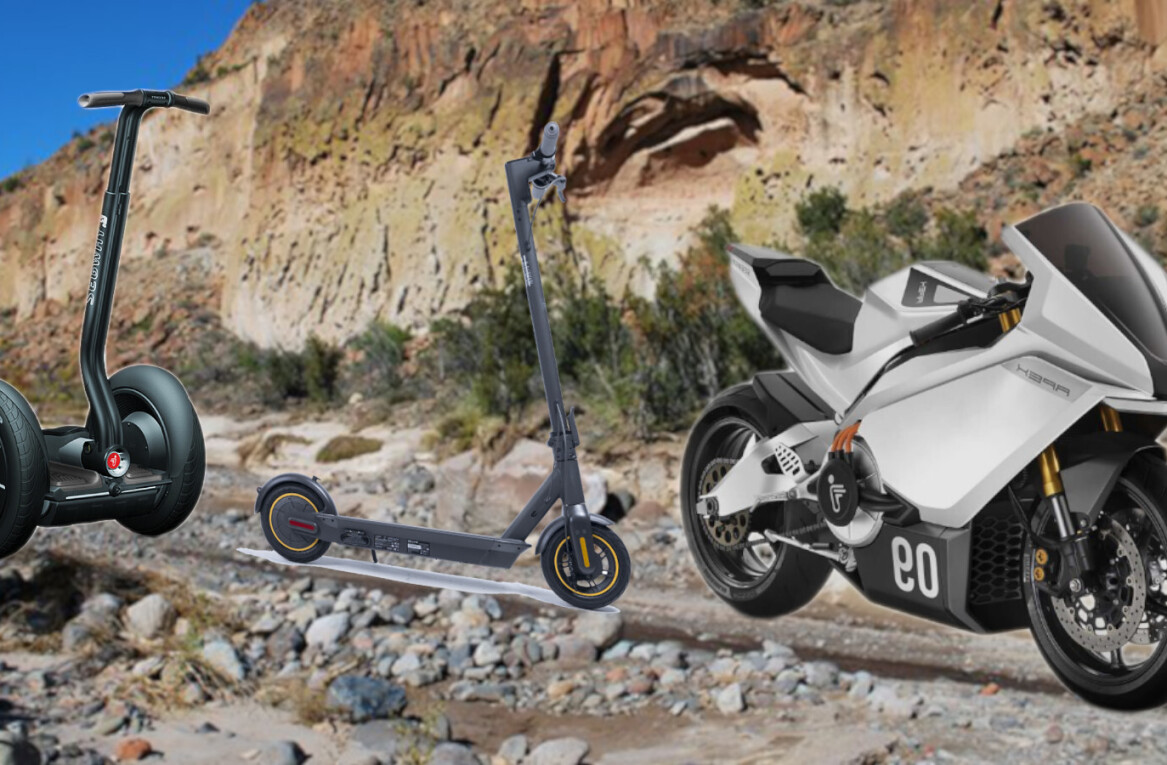 Segway teases electric motorbike and it screams like a banshee