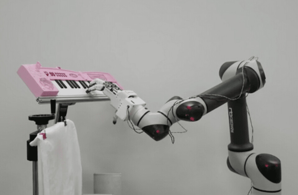 ’World’s strongest’ robotic hand can cut paper, hold eggs — and even play the piano