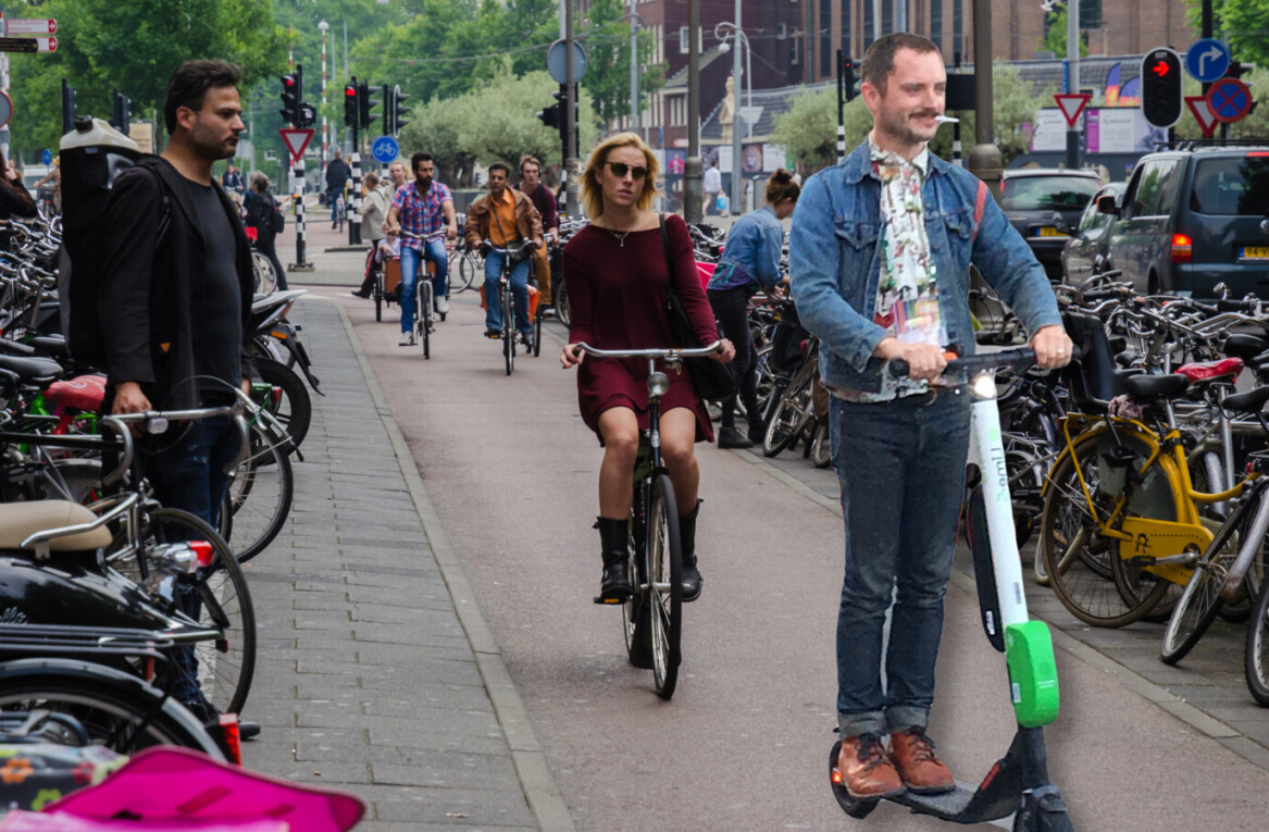 E-scooters are just as safe as cycling, but that’s not saying much