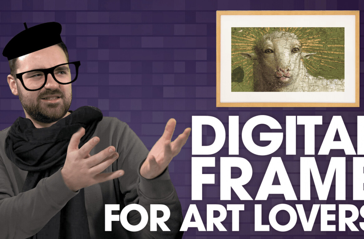 Video: The Canvia digital art frame is gorgeous, expensive, and flawed