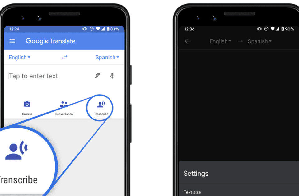 Google Translate launches real time transcription feature in eight languages