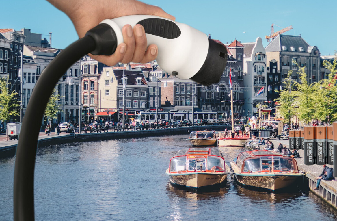 Almost all Amsterdam’s commercial boats are now electric