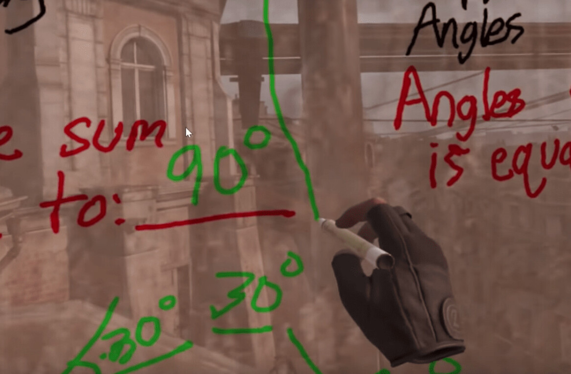 This school teacher is using VR to teach maths in Half Life: Alyx