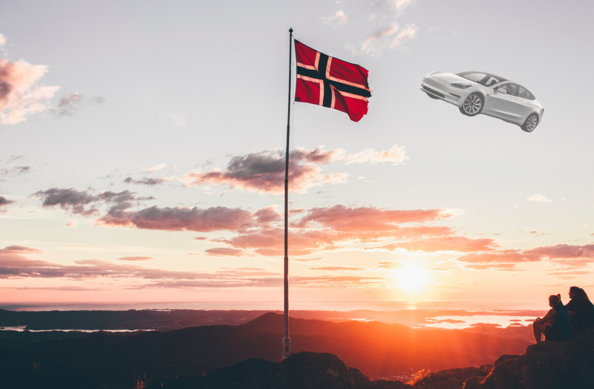 85% of cars sold in Norway last month were electric