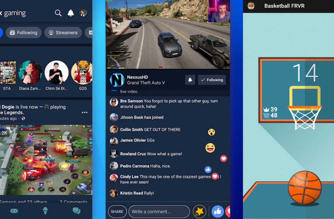 Facebook launches gaming app in the US to take on Twitch and YouTube