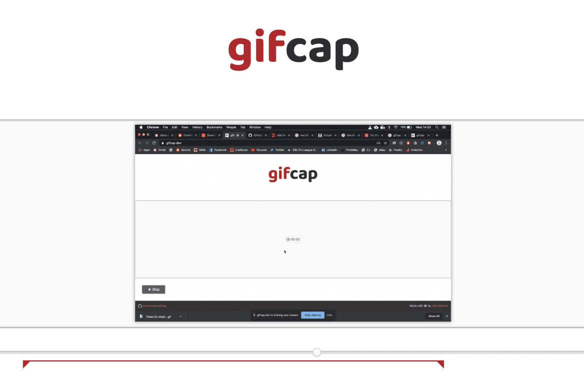 This handy tool lets you record GIFs straight from your browser