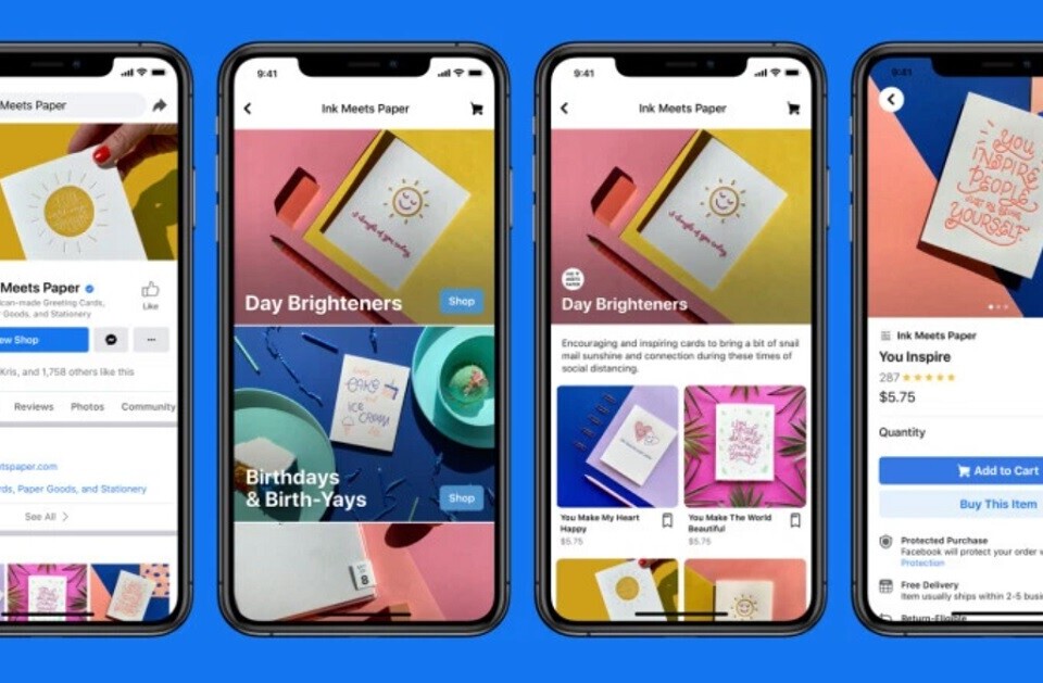 Facebook rolls out Shops, turning Pages into storefronts
