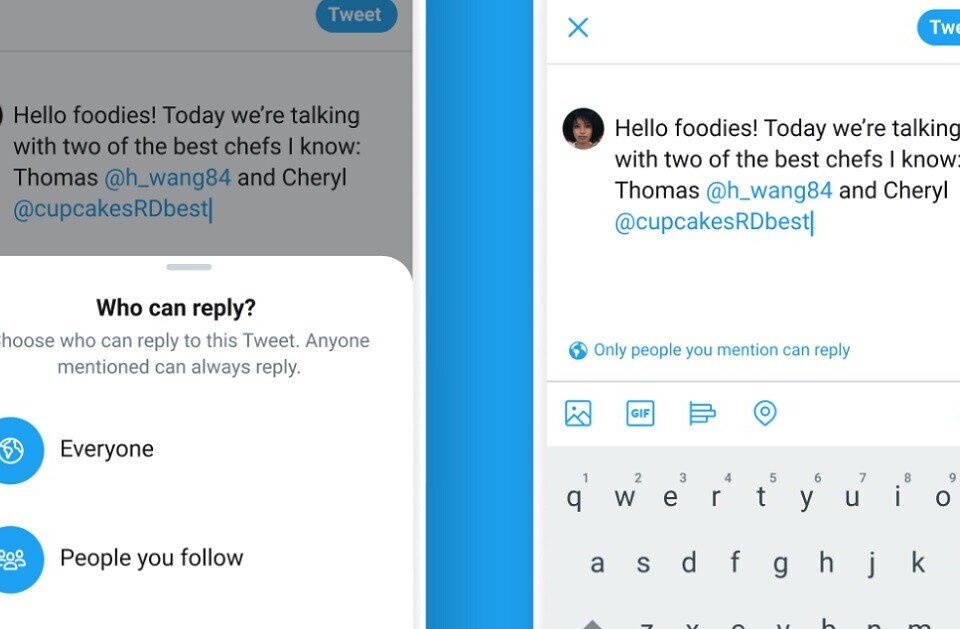 How to use Twitter’s new tool to limit replies to your tweets