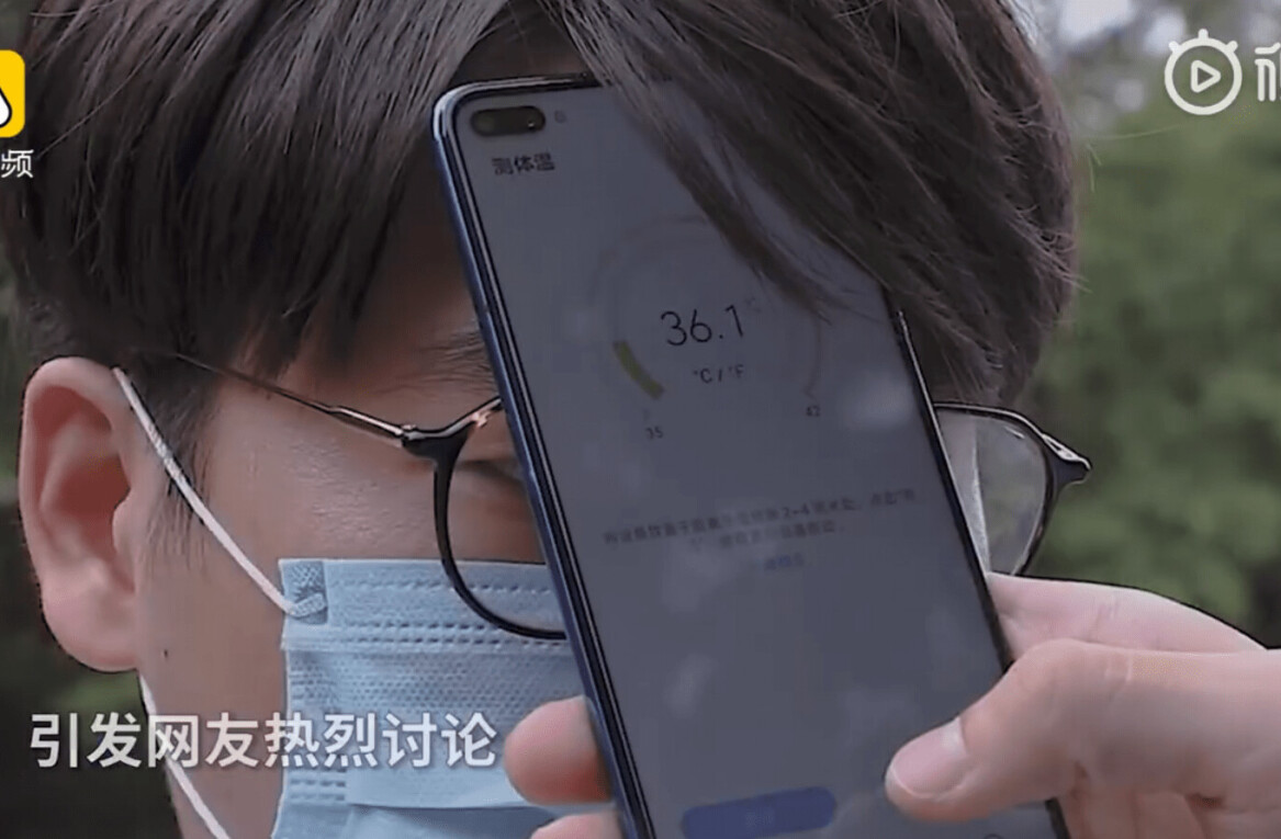 Huawei’s new phone can take your temperature because coronavirus