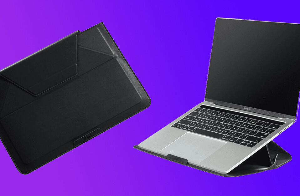 This laptop case turns into a stand — can you?