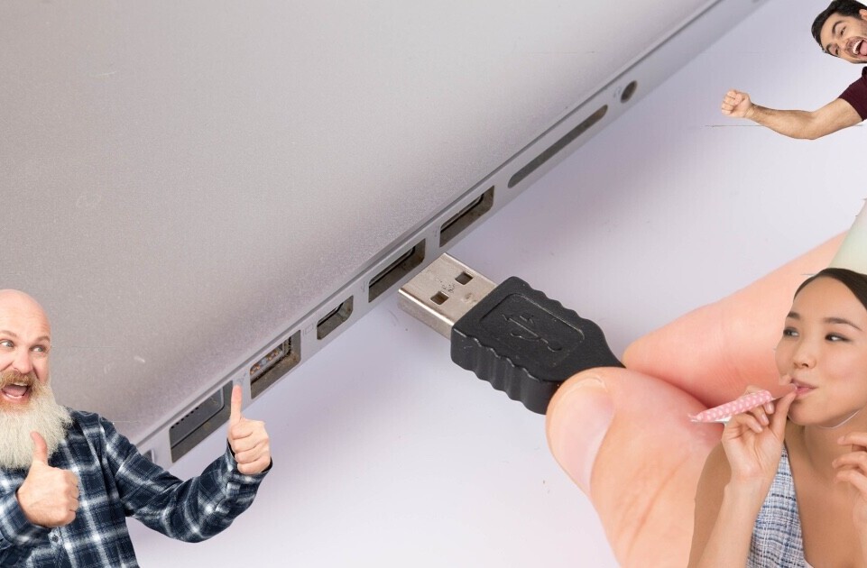 How to plug in your USB cable first time, every time