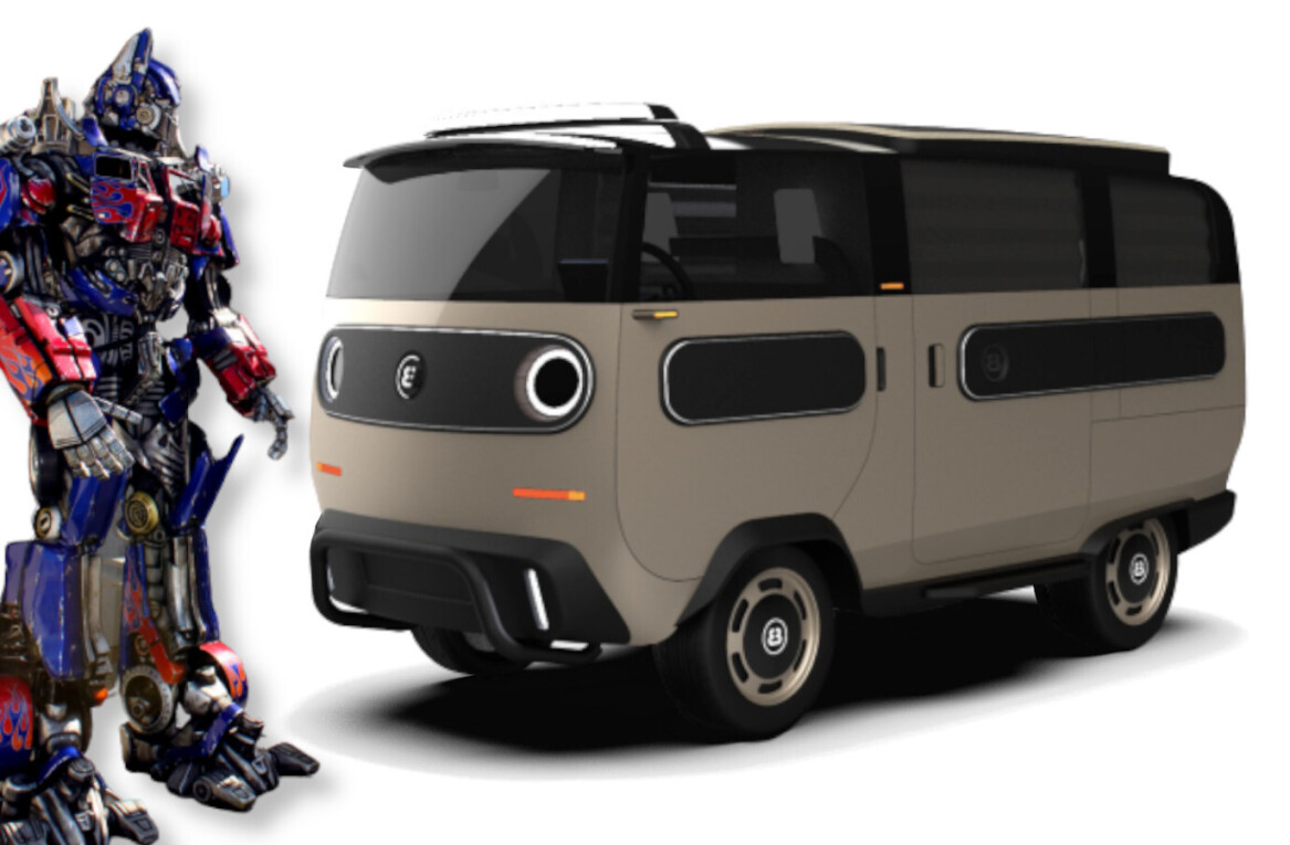 The modular eBussy is the Transformer minivan you’ve been waiting for