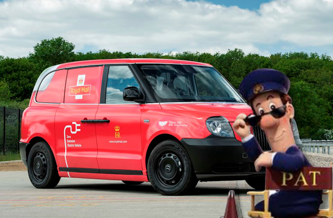 UK’s Royal Mail has a new ‘green’ delivery van — but it’s really an ‘electric’ London taxi