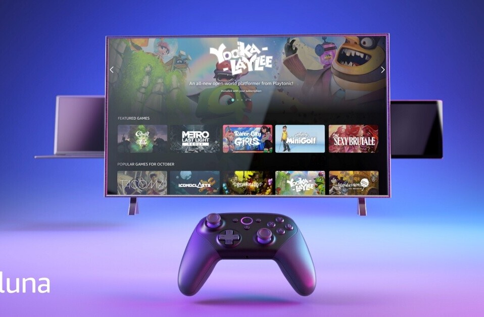 Amazon debuts Luna, its Twitch-enabled cloud gaming service