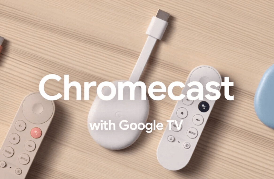 The new $50 Chromecast with ‘Google TV’ and a remote is now official