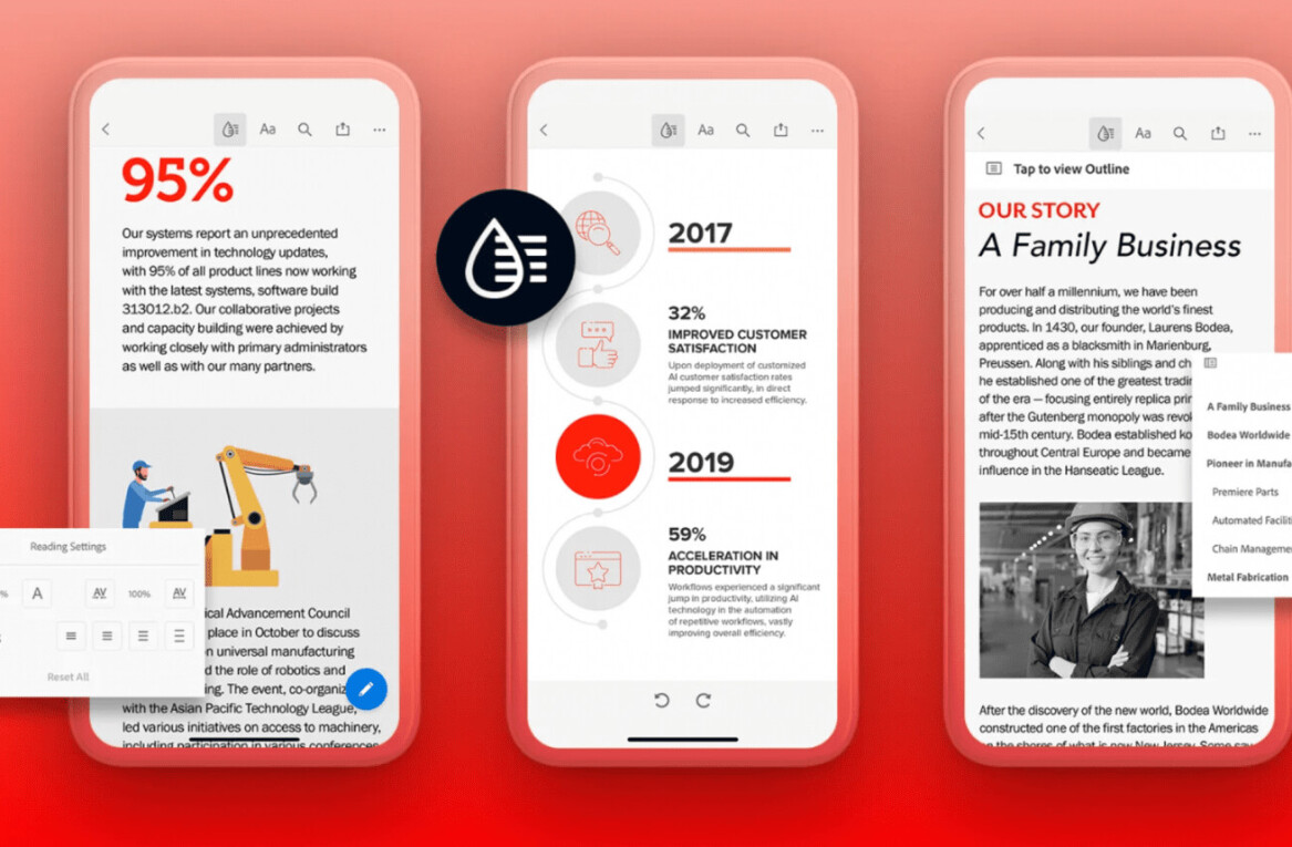 Adobe is making it less of a nightmare to read PDFs on your phone
