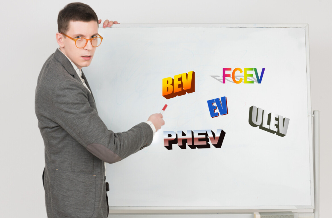 Electric vehicle acronym guide: Know your BEVs from FCEVs from PHEVs from ULEVs