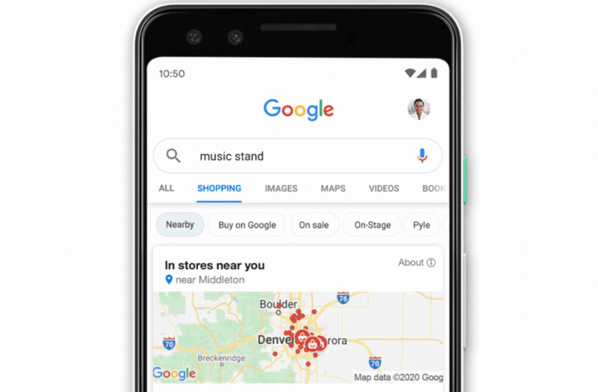 Google Shopping now lets you browse products in a Maps-like interface