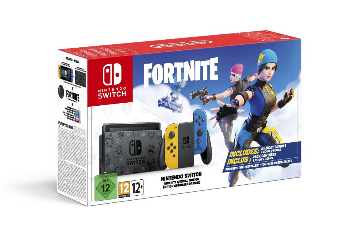 Nintendo is making a Fortnite-themed Switch console