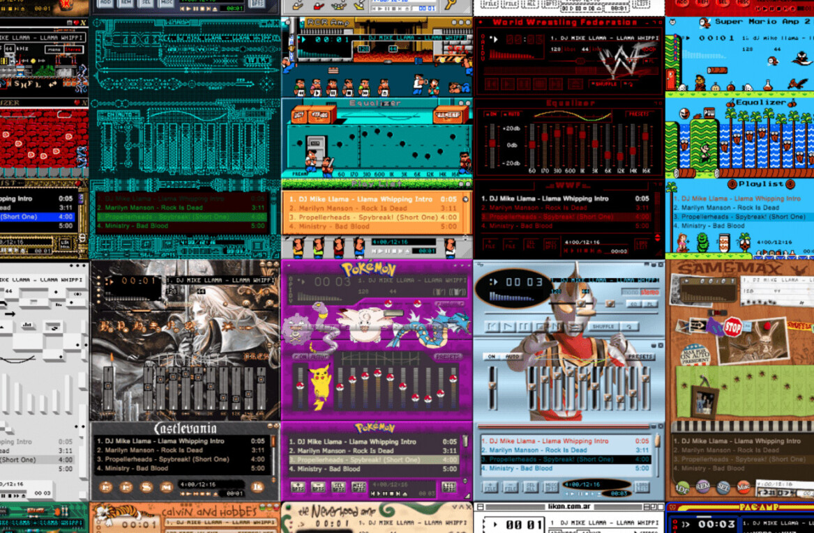 The Winamp Skin Museum is a beautiful homage to an iconic piece of software