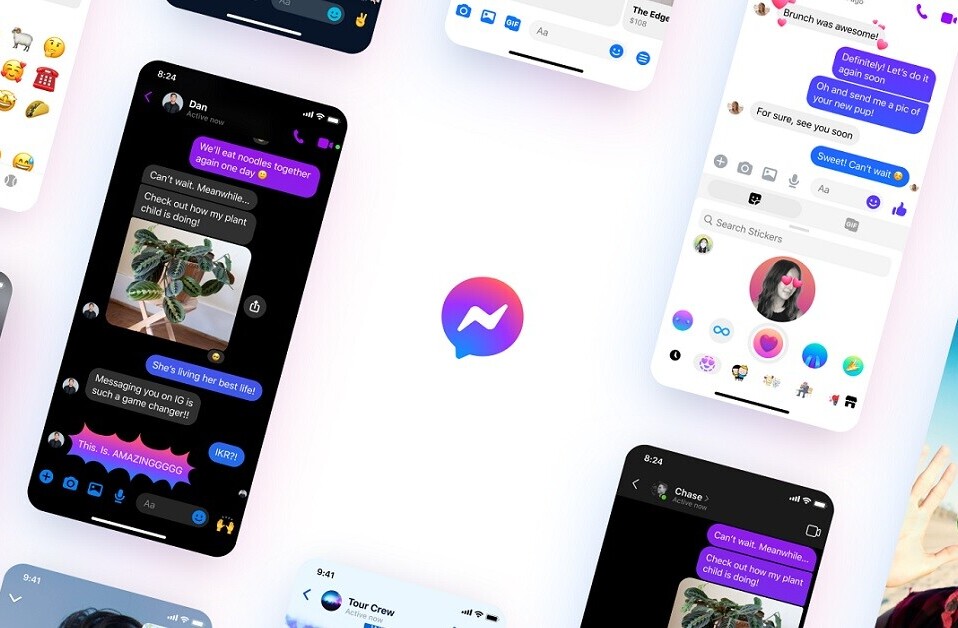 How to change your Messenger background and emoji