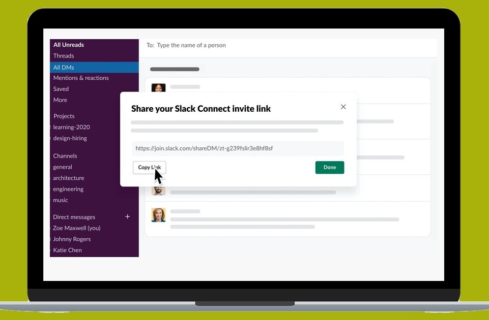 Slack goes after email with ‘Connect DM’ — opening up chats with folks outside your company