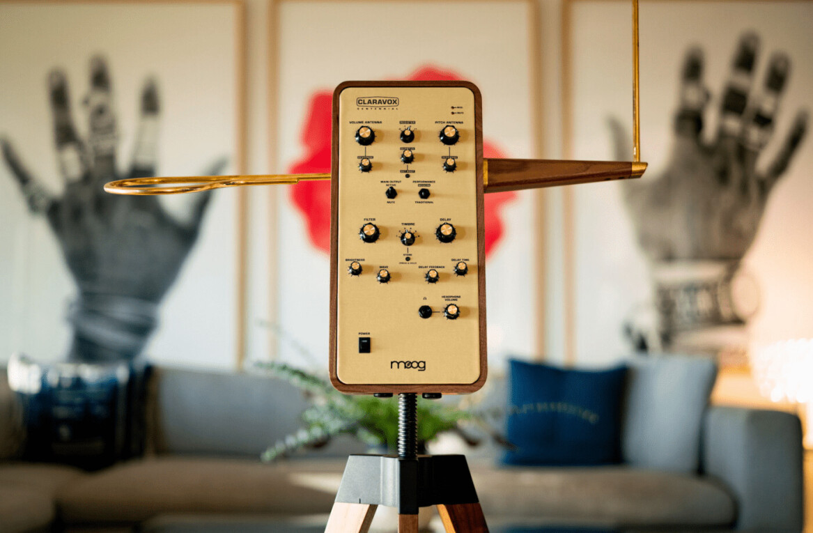 Moog built a super-fancy theremin to celebrate the instrument’s 100th birthday