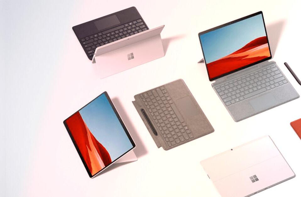 The ARM-based Surface Pro X gets a faster processor and fancy colors