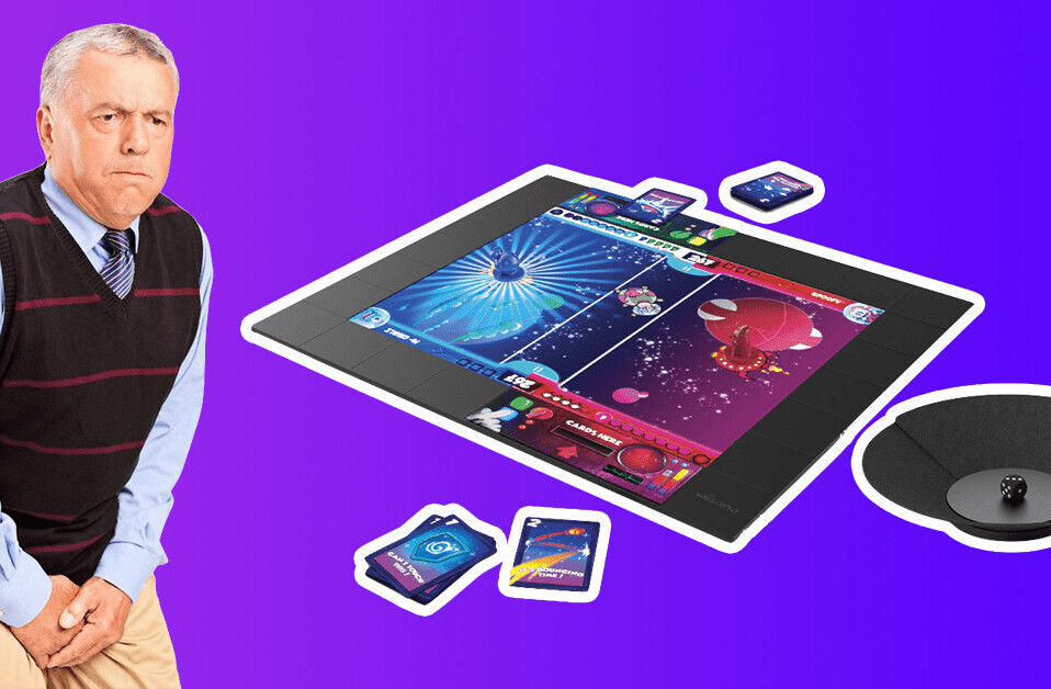 I’m so excited about this board games console I just peed a little