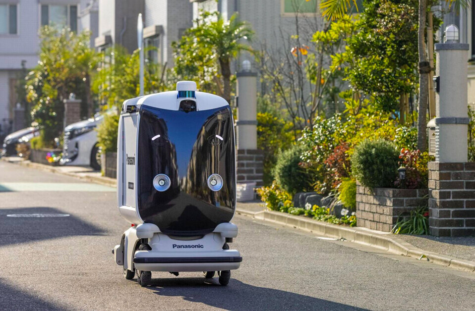 Panasonic is testing Japan’s reaction to its first delivery robots