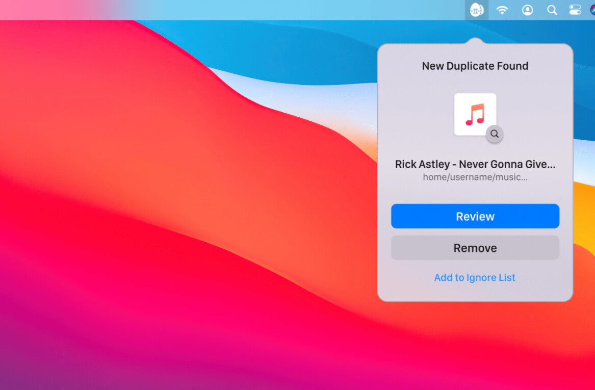 This Mac app automatically detects your duplicate files