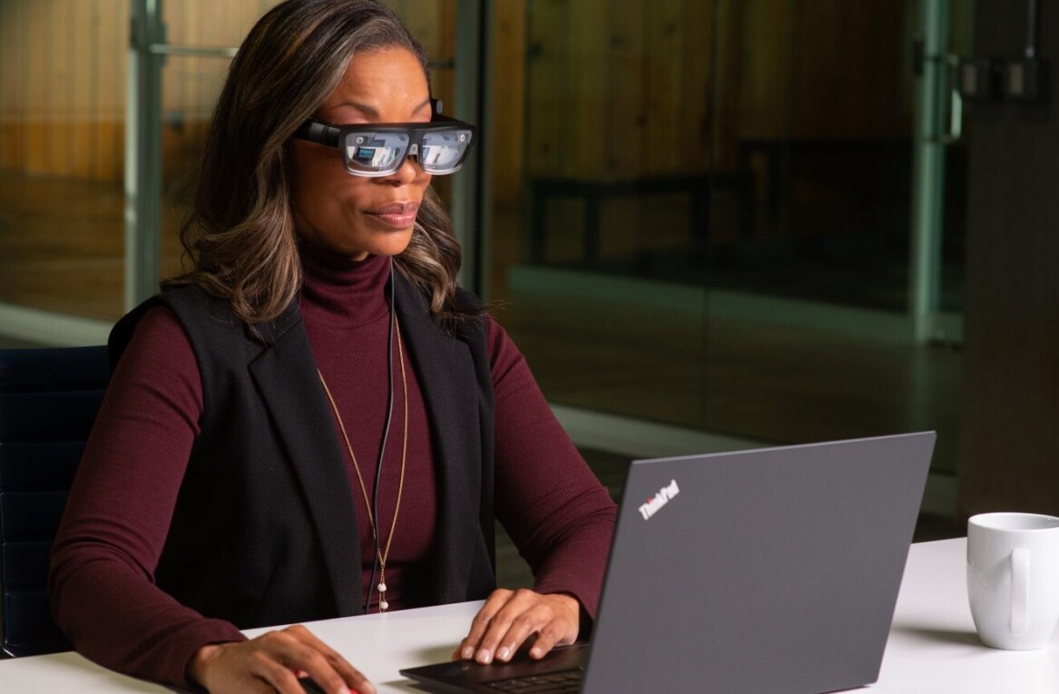 Lenovo’s sleek new AR glasses project 5 virtual monitors at once