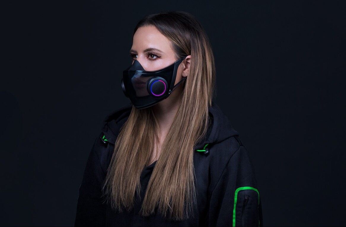 Razer shows off a super extra mask at CES — I want it on my face