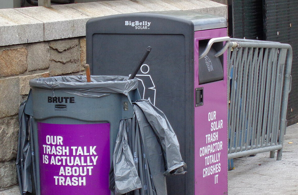Dublin’s smart trash cans found a new purpose in the pandemic: Snitching