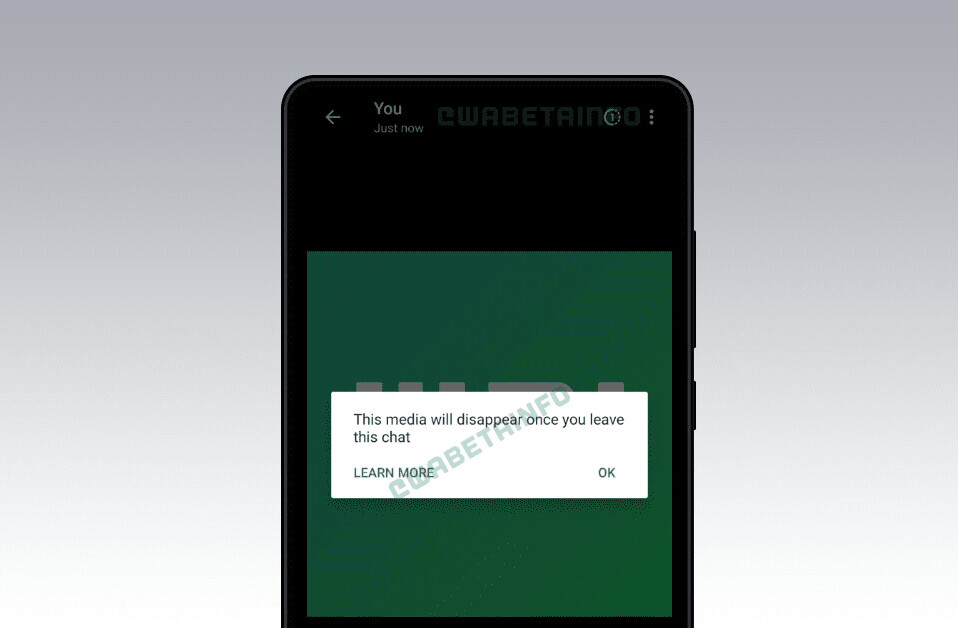WhatsApp is reportedly working on ‘disappearing images’ — about fucking time