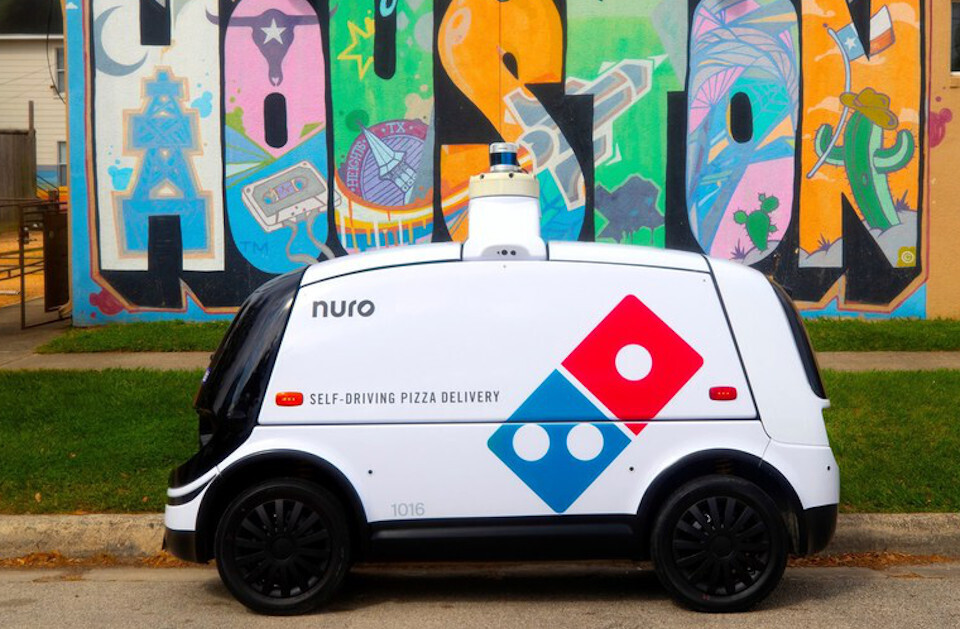 Houston, we have pizza: Domino’s and Nuro run self-driving delivery robots