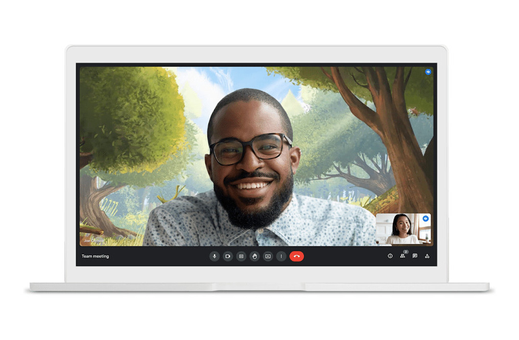 Google Meet is getting a new interface and video backgrounds
