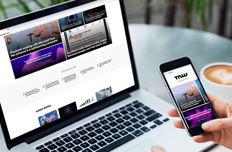 Welcome to TNW’s glorious new website: Faster, smarter, and even better-looking