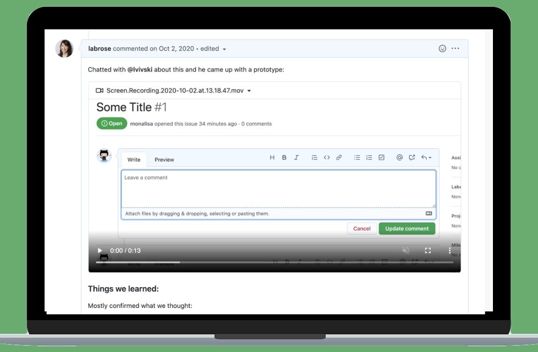 GitHub now lets developers upload videos to their repositories