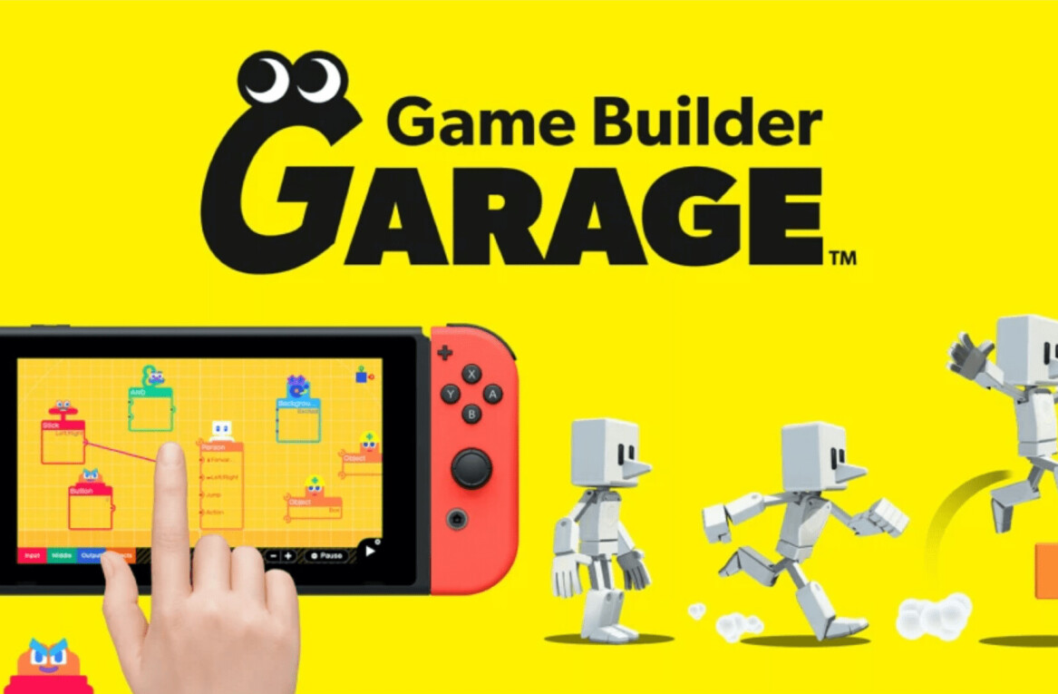 Nintendo announces Game Builder Garage, an easy way to make your own games