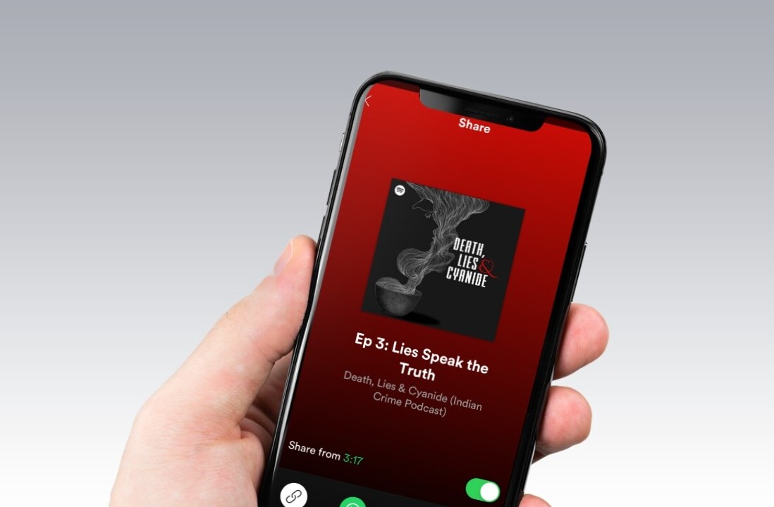 Spotify finally lets you share podcast episodes with a timestamp