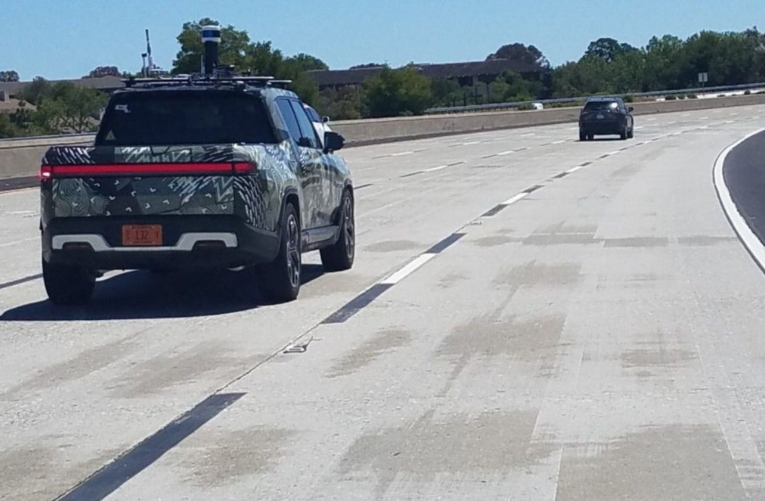 Rivian R1T’s been spotted with a LiDAR rig — is this Driver+ related?