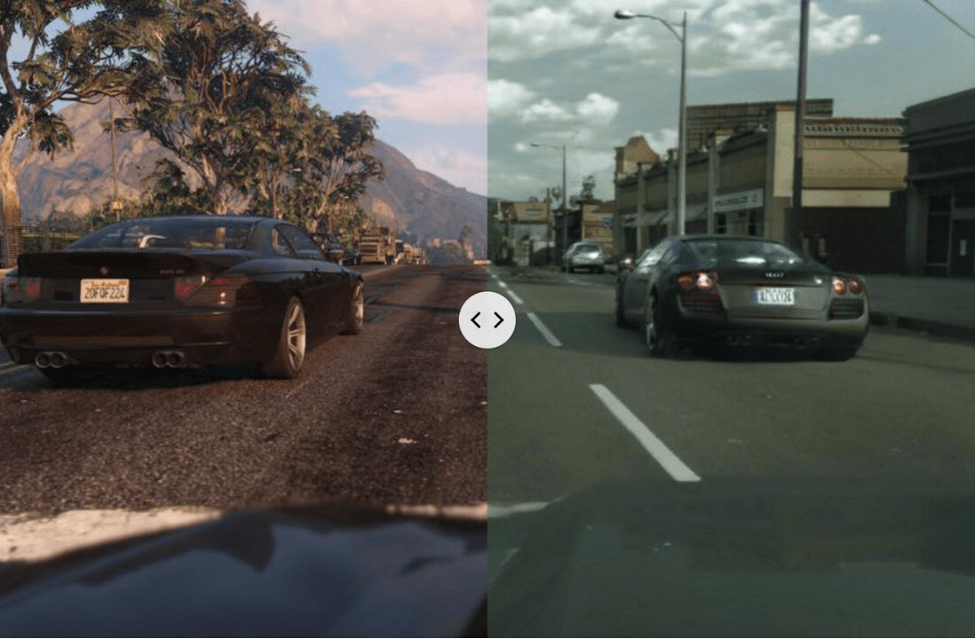 Watch GTA V get an AI-powered photorealistic makeover