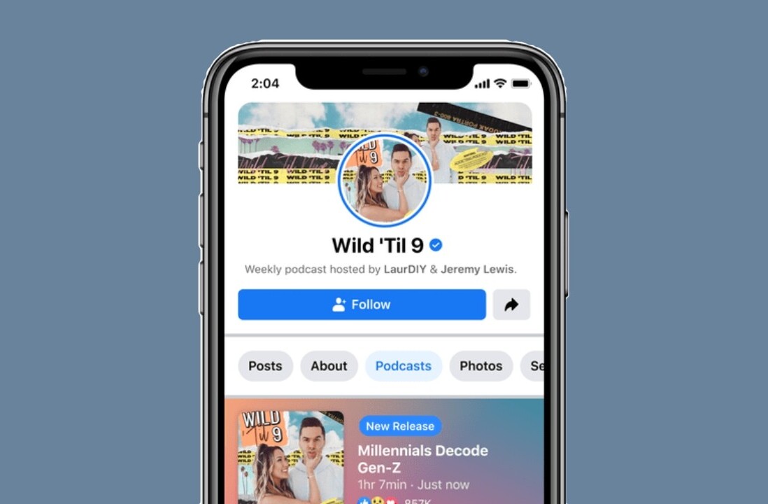 Facebook is debuting podcasts, because what else is left?