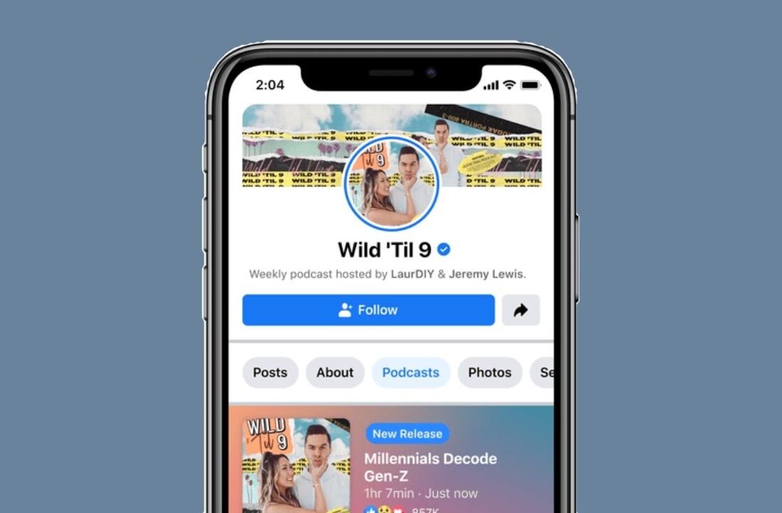 Facebook is debuting podcasts, because what else is left?