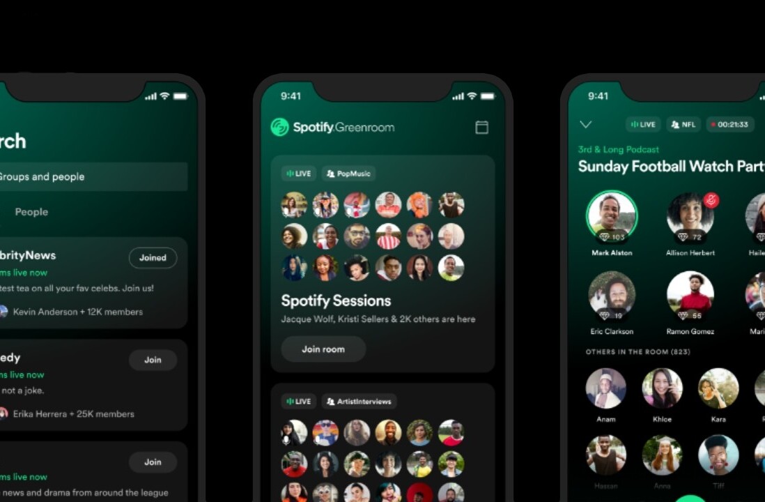 Just when you thought Clubhouse clones were over, Spotify launches Greenroom