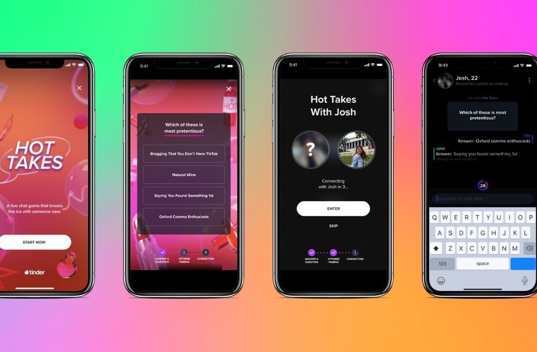 Tinder’s new feature lets users chat before they match