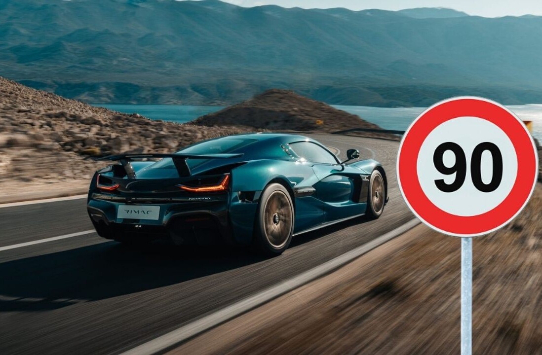 Rimac Nevera test driver succumbs to temptation, hits illegal 232kph on public road